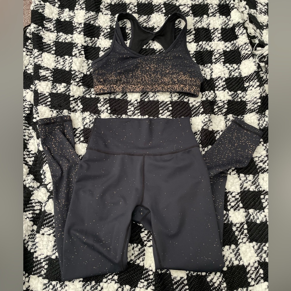 Buffbunny gold sparkle set